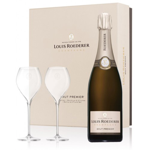 Champagne Brut Collection plus 2 Flûtes 